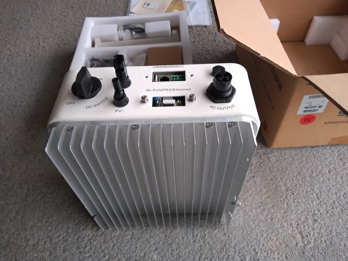 Solarny menic SOFAR SOLAR 3,3kW 1 fazovy 16A - 5