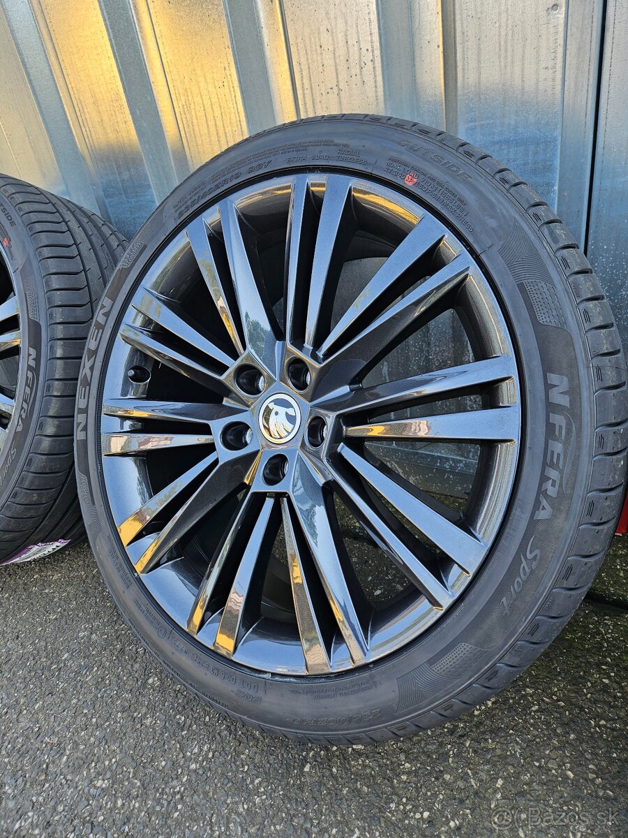 Letní alu kola Canopus 19" Škoda Superb 235/40 R19 - 5