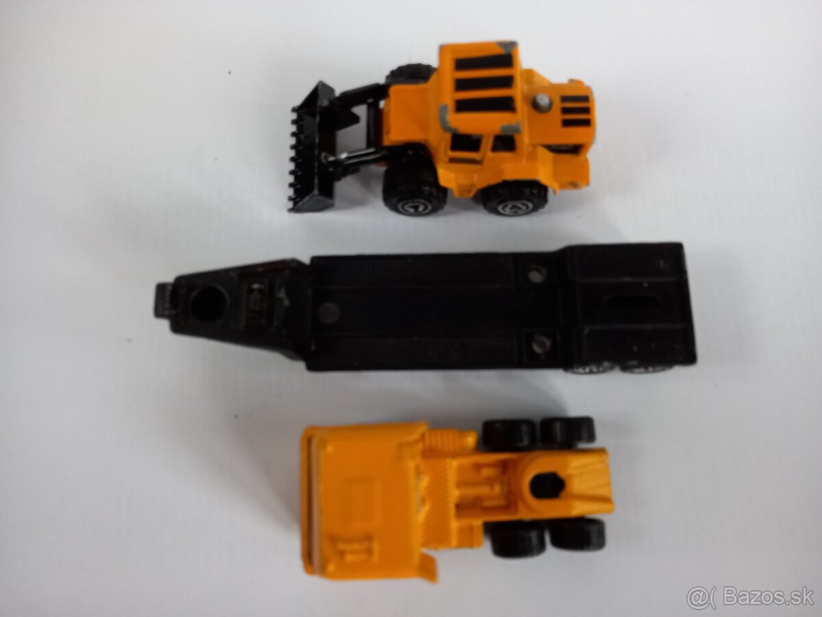 MATCHBOX CONVOY - DAF 3300 SPACE CAB+MAJORETTE TRACTO-PELLE - 5