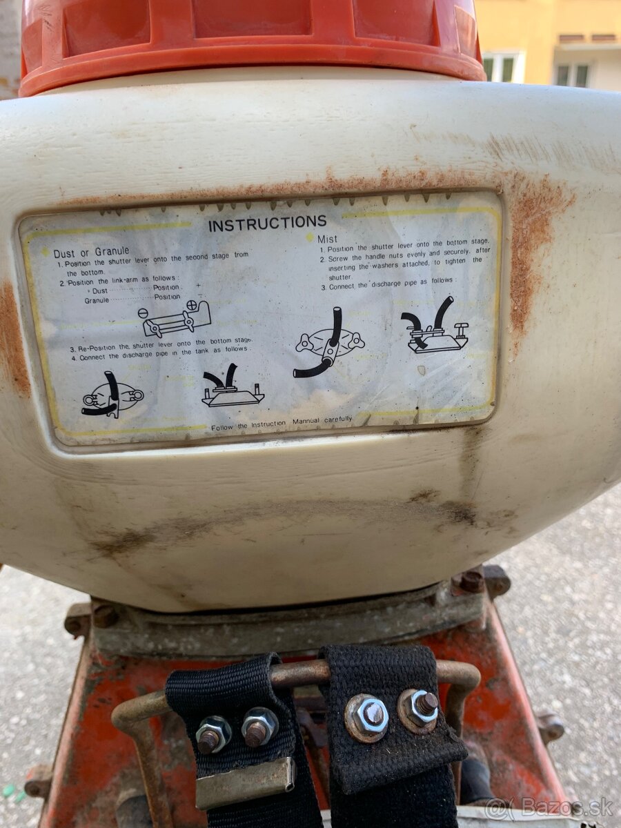 Benzinový postrekovač - 5