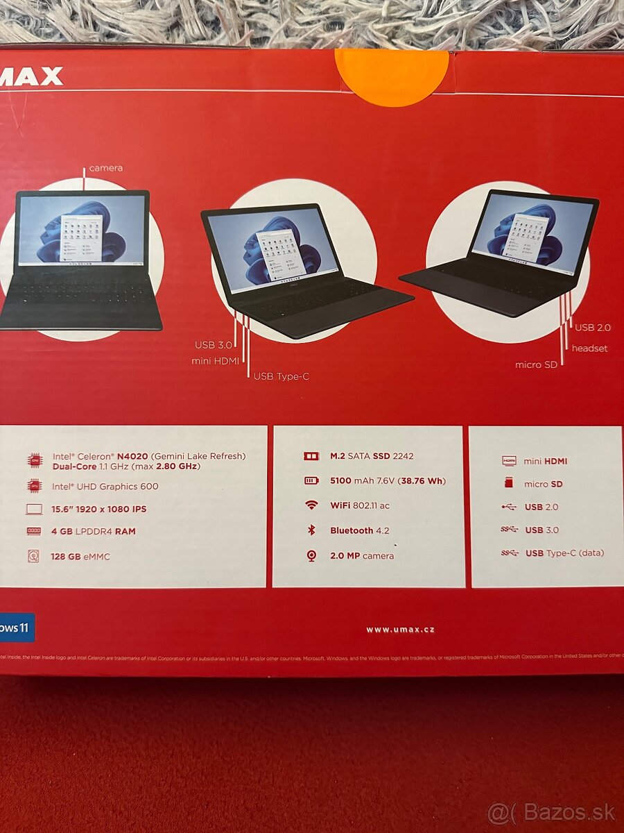 Nový UMAX Visionbook N15R (nerozbalený) - 5