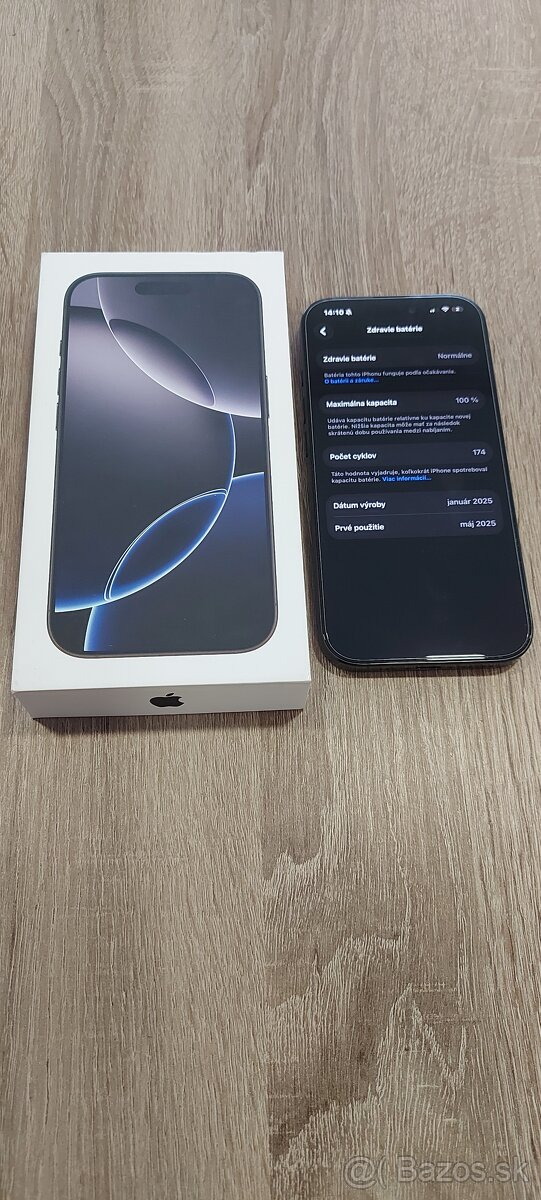 Apple iPhone 16 Pro 256GB Black Titanium - 5