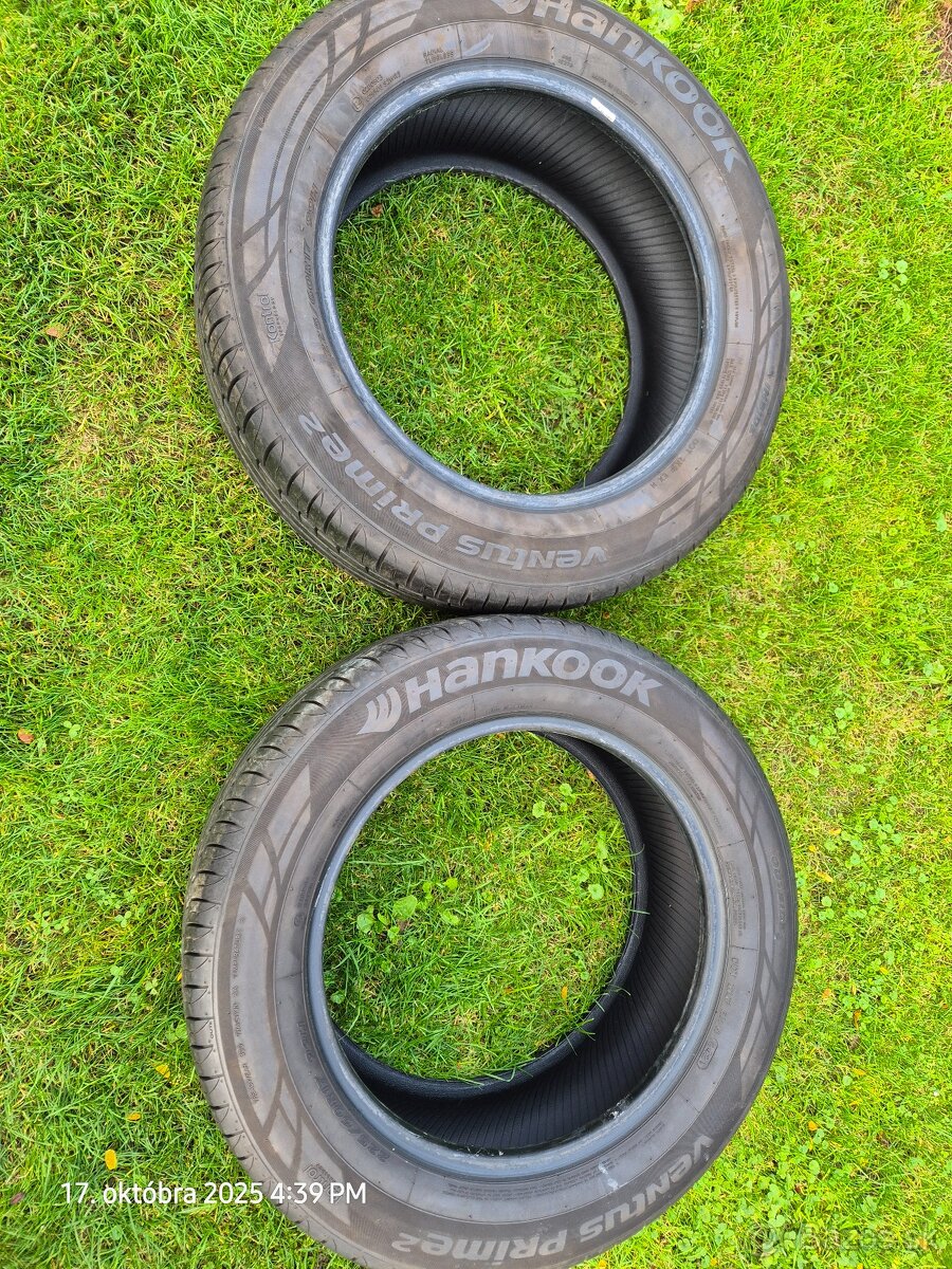 Predám 2 ks letné pneumatiky R17 - 5