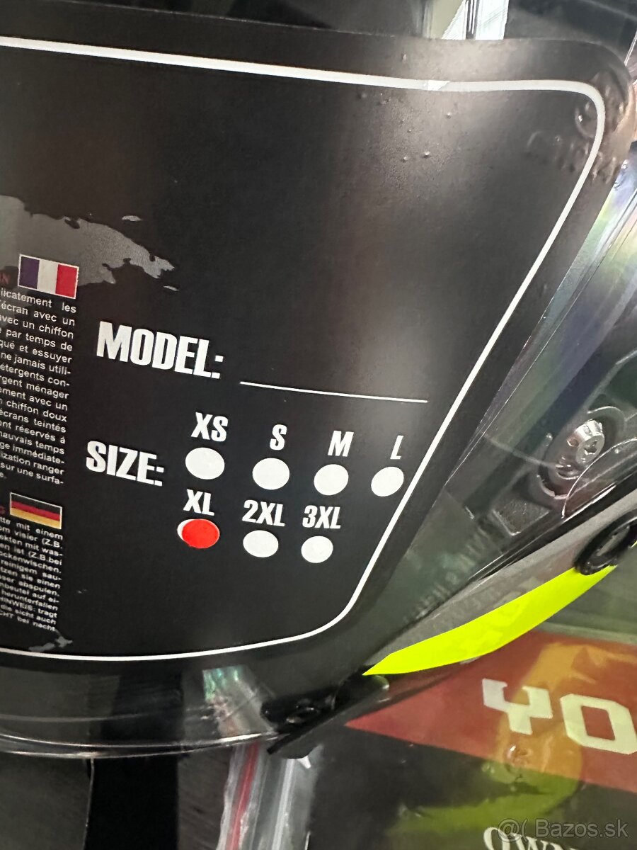 Moto prilba YOHE XL - 5