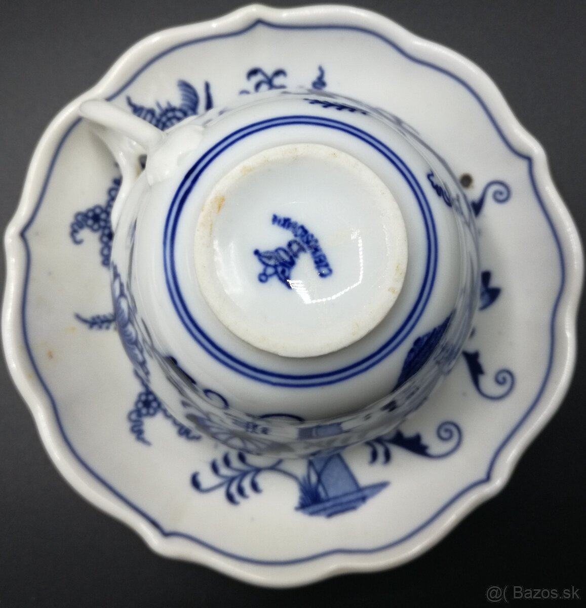 Dubí šálky s podšálkami a cukornička - 5