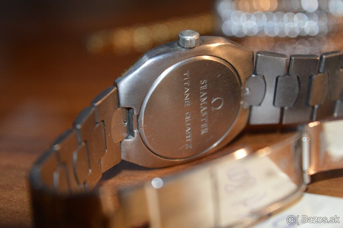 Švajčiarske unisex OMEGA Seamaster Polaris titan/zlato - 5
