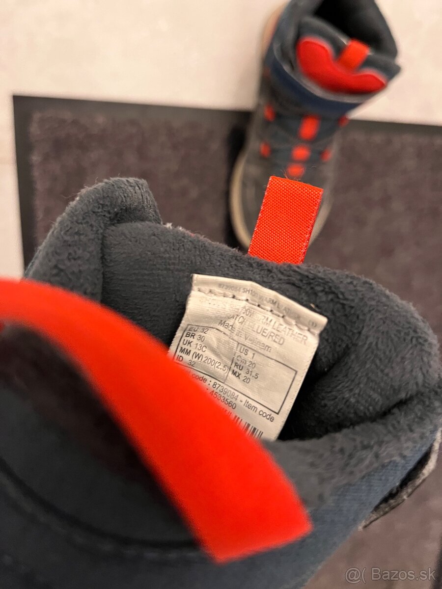 Zimné topánky kožené č. 32 - 5