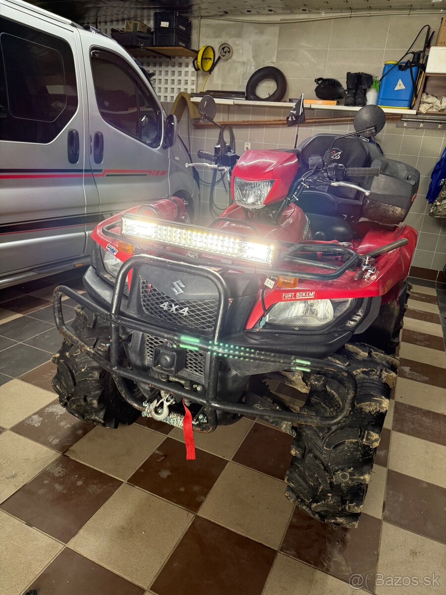 Suzuki kingquad 750axi 2009 14000km