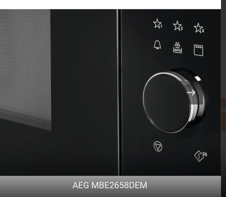 Vstavaná mikrovlnná rúra s grilom AEG. - 5