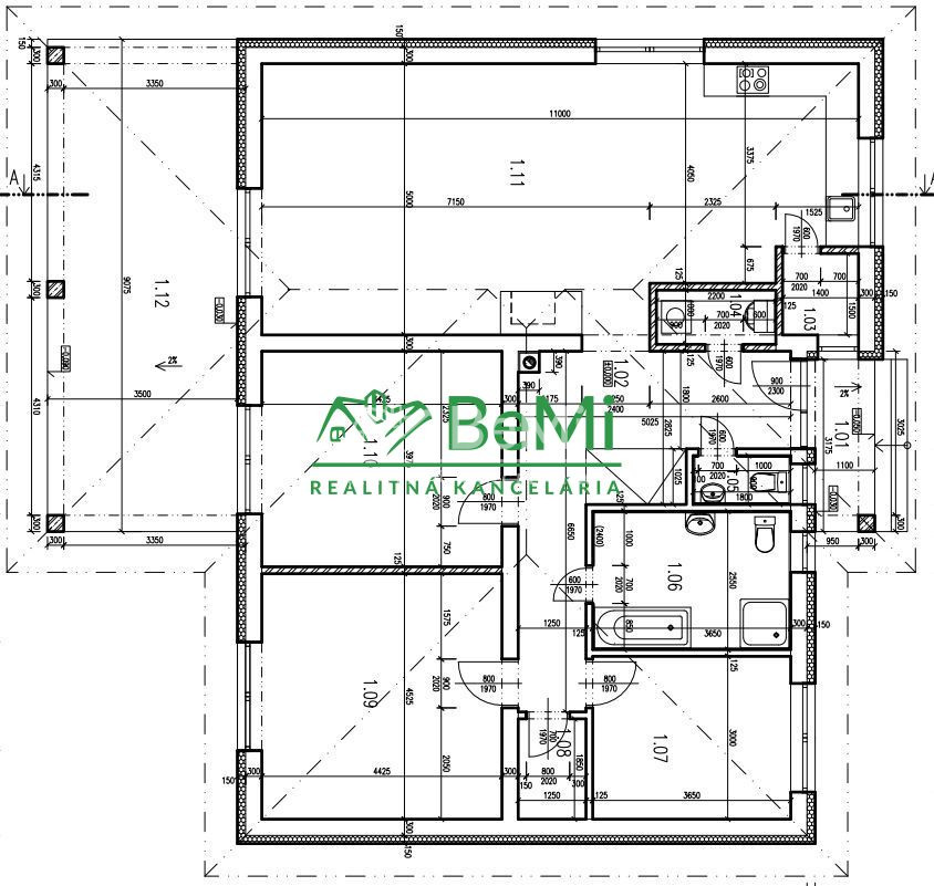 4 - izbová novostavba (holodom) Nitra-Kynek ID 485-12-MIG - 5