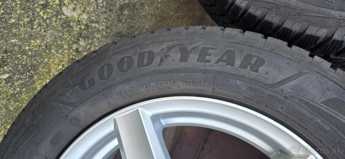 5x112,r16,Dezent,6,5Jx16,et41-215/60-GoodYear-2021-6mm - 5
