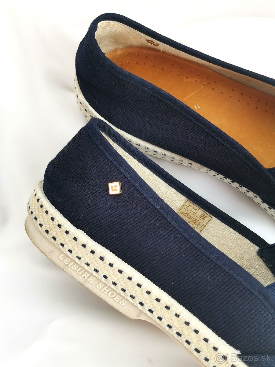 RIVIERAS - luxusné pánske mokasíny/prezuvky - veľkosť 46 - 5