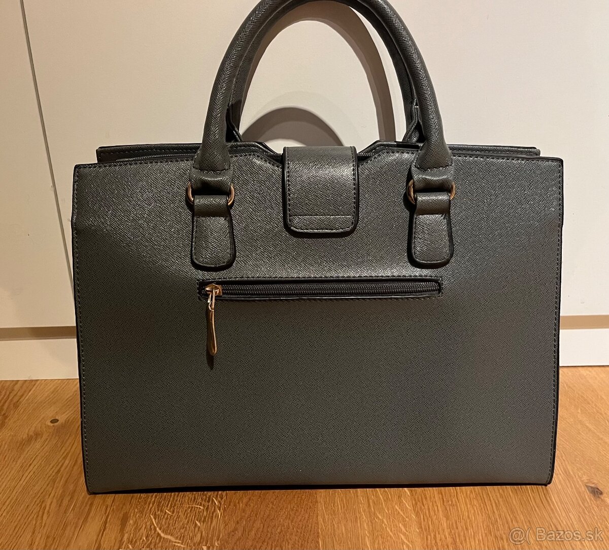 Siva elegantná kabelka - 5