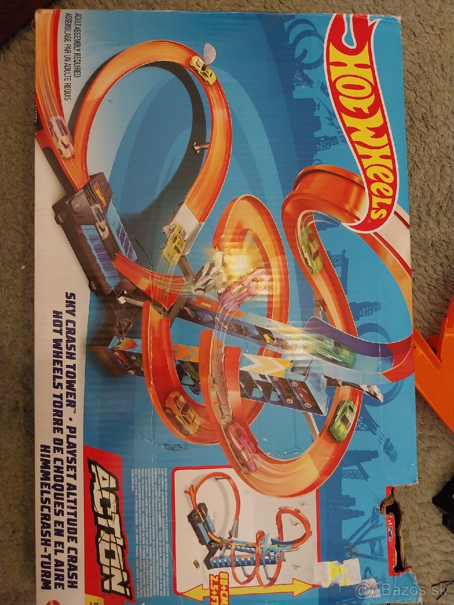 Hot wheels dráha sky crash tower - 5