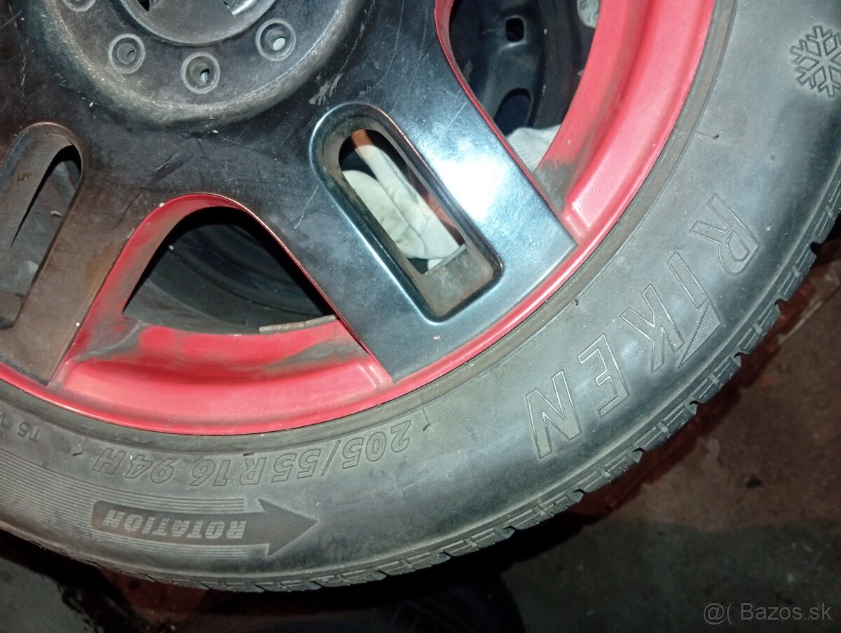 Predám hliníkové disky 5x100 R16 - 5
