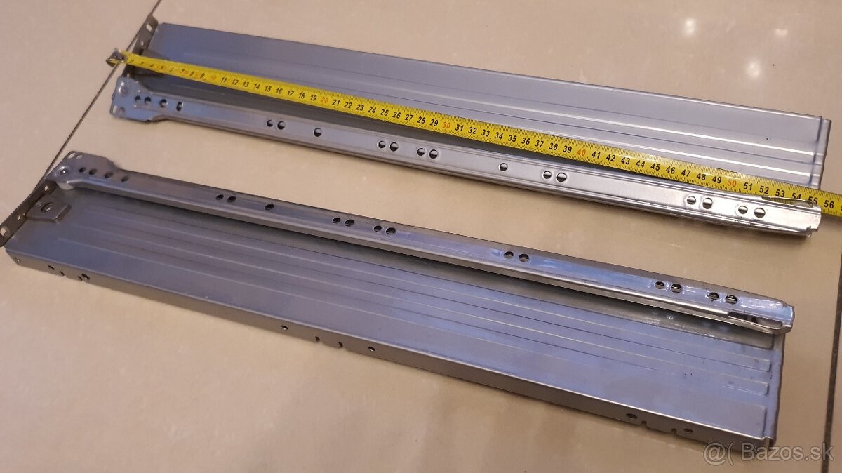 Metaboxy, výsuvy s tlmením aj bez. - 5