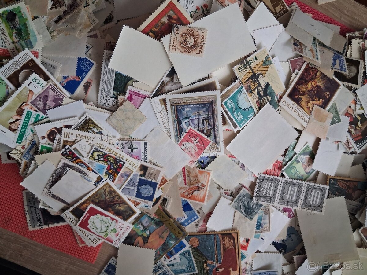 Známky mix 0,500kg 3 - 5