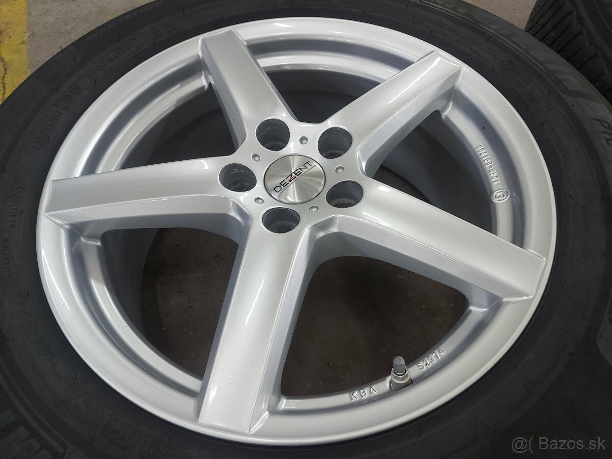 5x108R17 elektrony FORD -235/55R17 zimné pneumatiky - 5