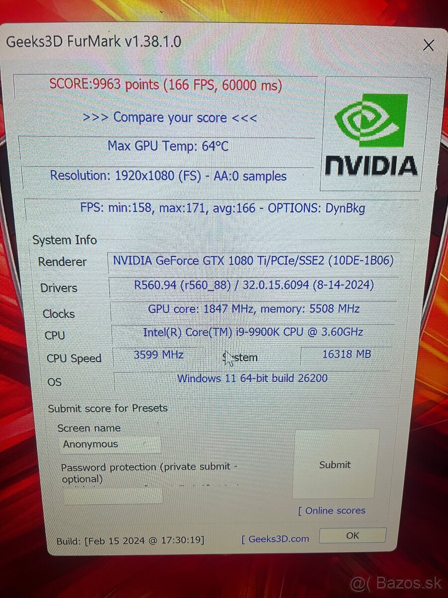 MSI GTX 1080Ti GamingX - 5