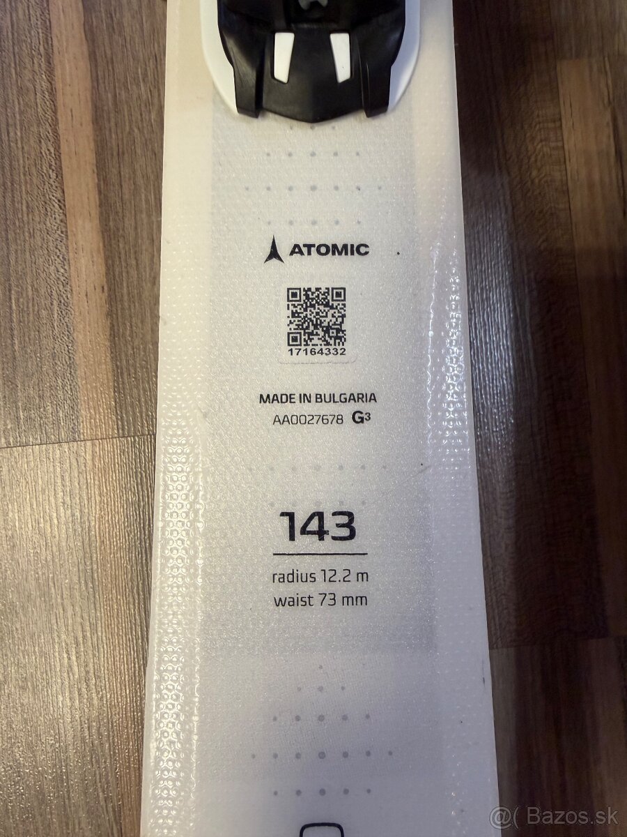 Dámske lyže Atomic 143 cm + palice - 5