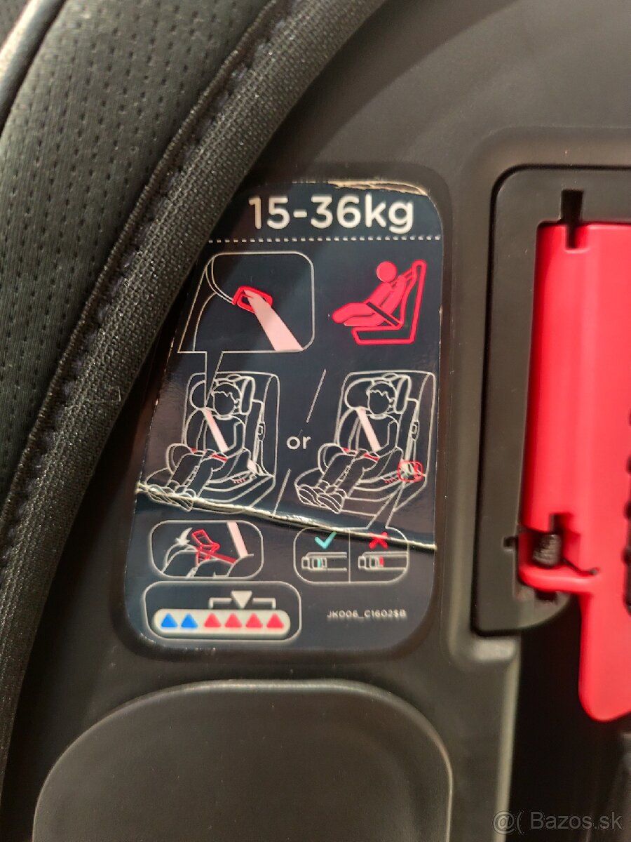 Autosedačka Joie 0-36kg isofix - 5