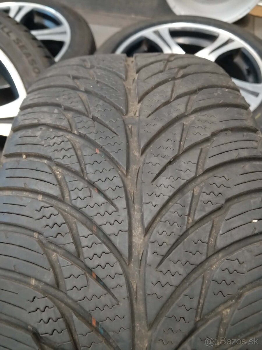 Alu 5 x 112 R 17 + celoročné pneumatiky. - 5