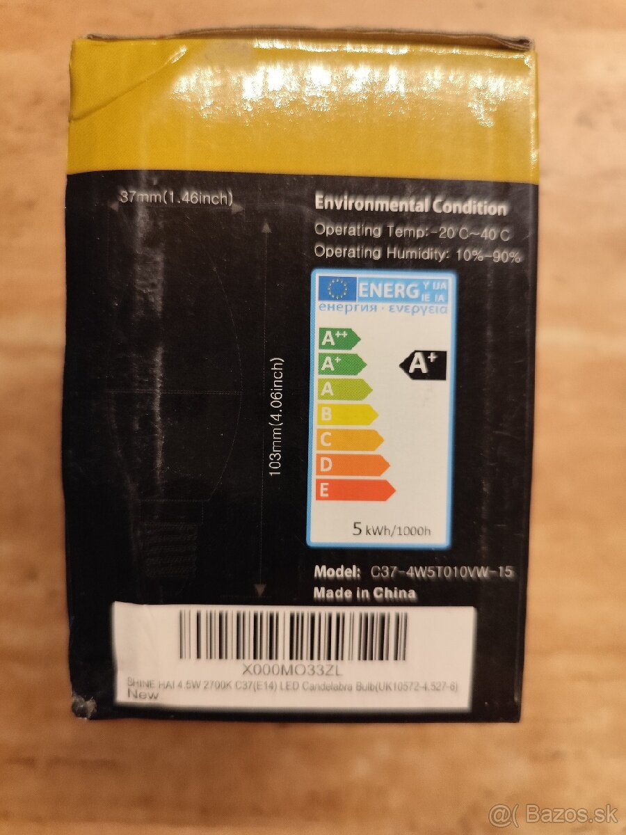 LED žiarovky Candle Light 2700k - 5