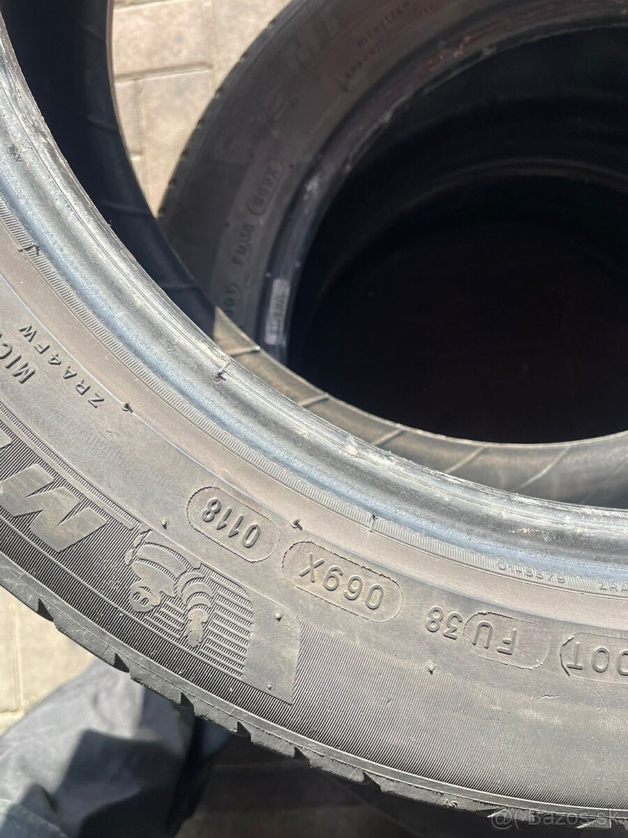 Predám letné pneumatiky 215/50/R17 - 5