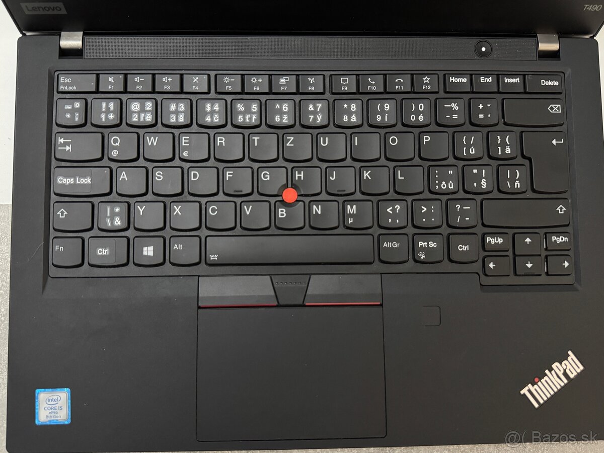 Spoľahlivý ThinkPad T490 i5-8.gen 8GB RAM 256GB - 5