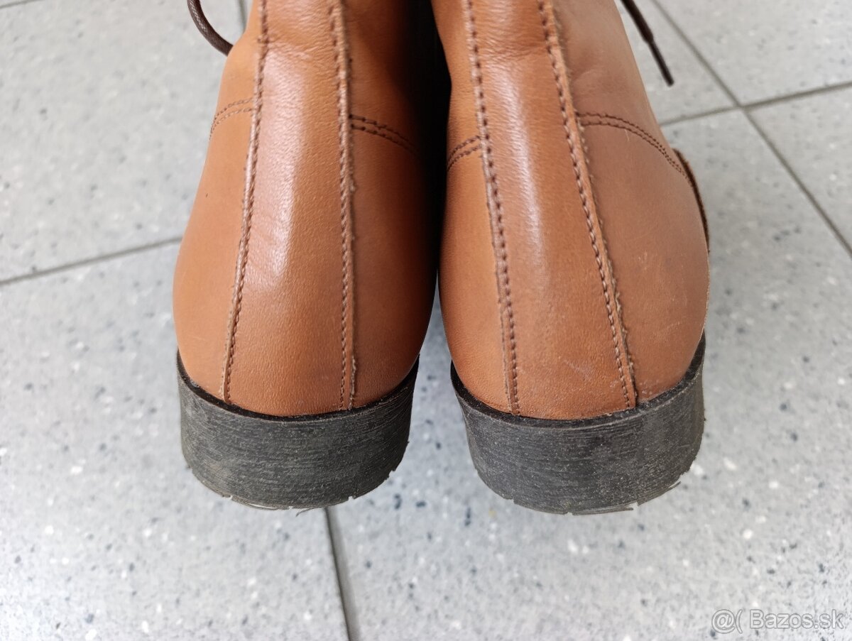 Krásne dámske kožené topánky Made in Espana ...veľ. 42 - 5