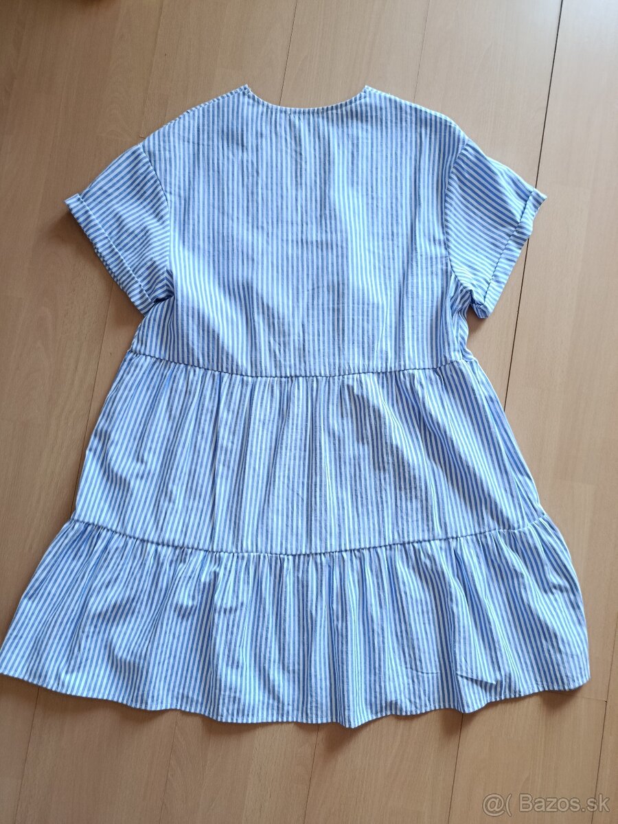 Šaty s pásikmi - pruhované šaty - 5