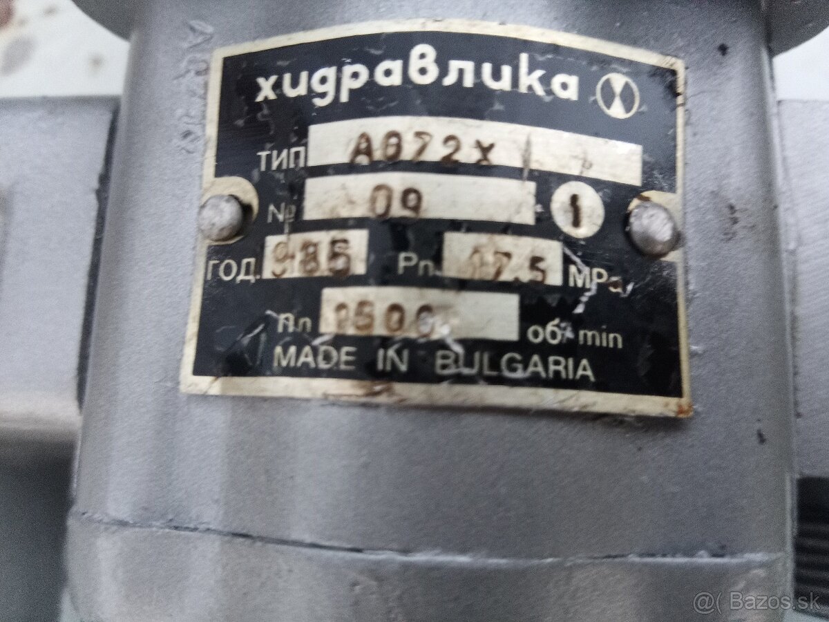 Hydraulické čerpadlo A072X - 5