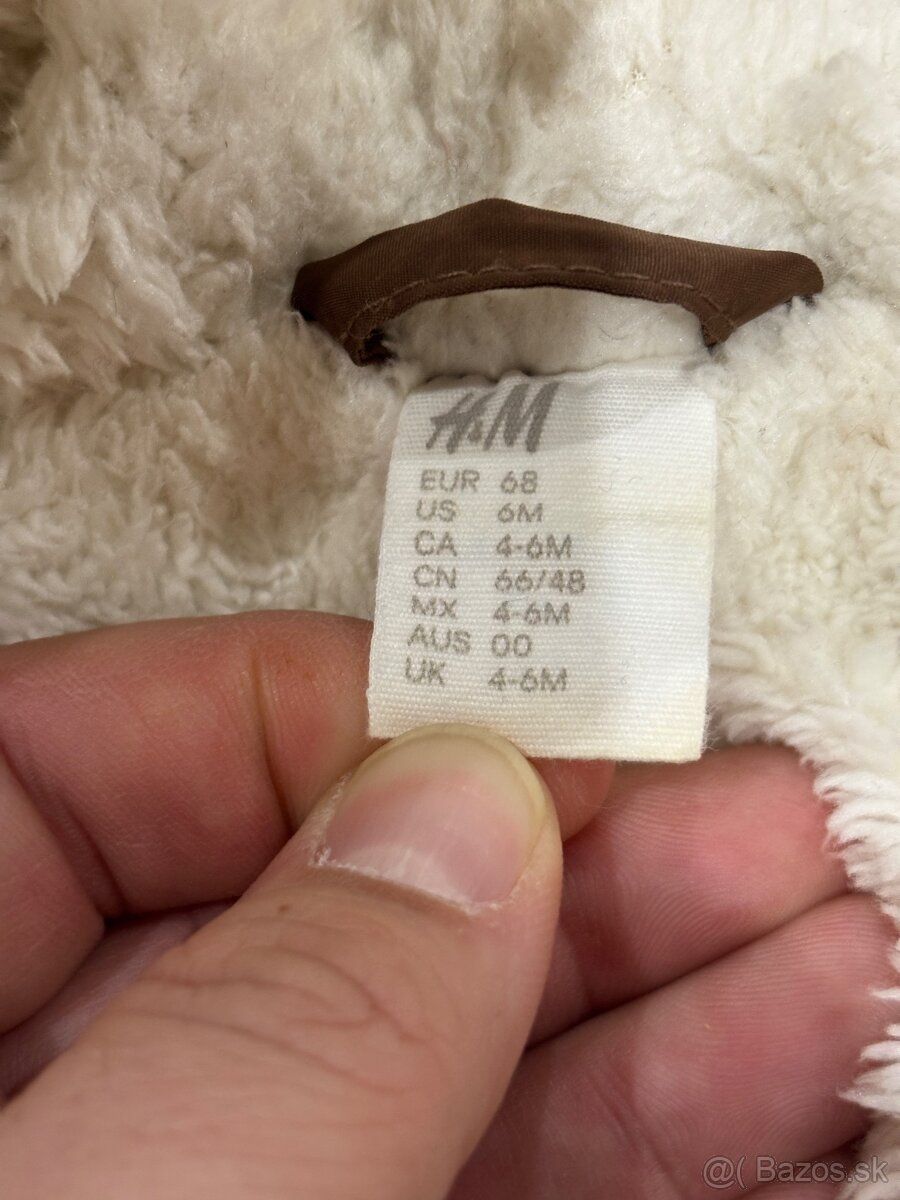 Chlapčenský zimný overal 68 velkosť - 5