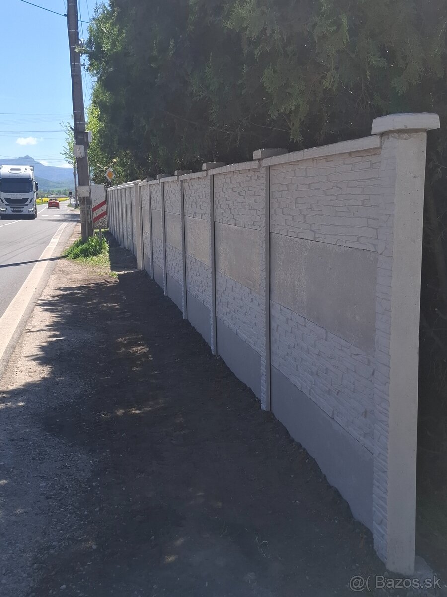Betónové ploty - 5