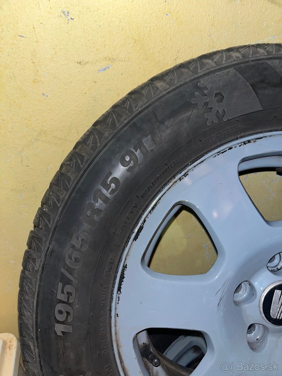 Predám kolesá SEAT 5x100 R15 - 5