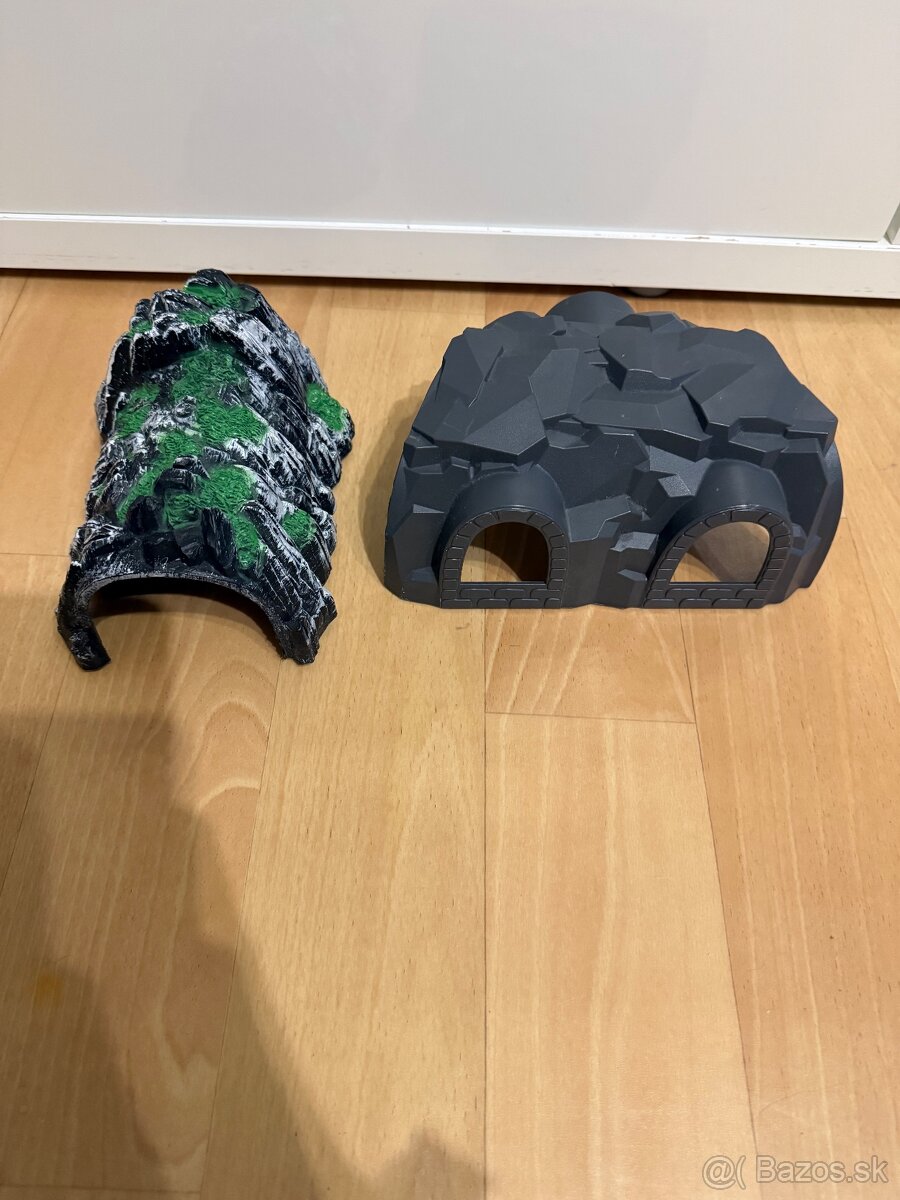 Drevené koľajnice s príslušenstvom. - 5