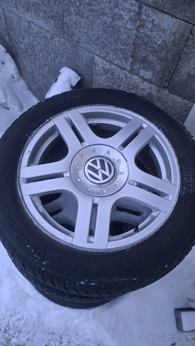 Original alu disky vw 5x112 R16-Speedline - 5