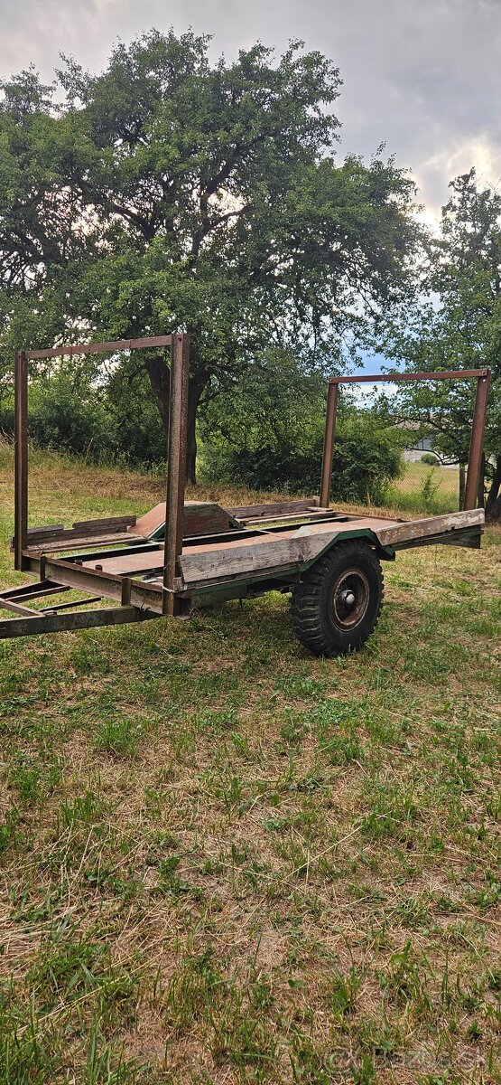 Vlečka klaničák na drevo 3,5x2m - 5