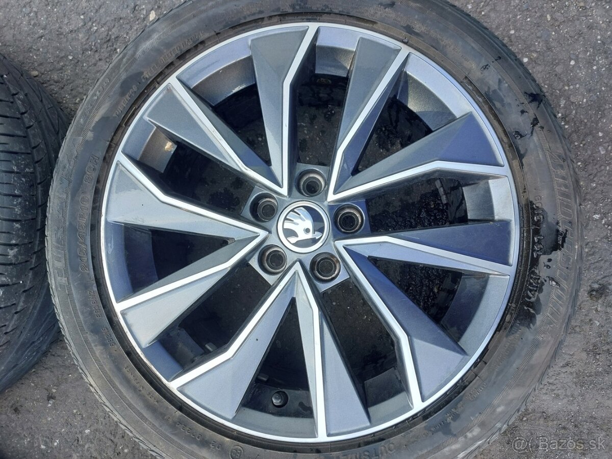 ELEKTRÓNY+PNEUMATIKY ŠKODA ITALIA R16 5X100 7JX16 - 5
