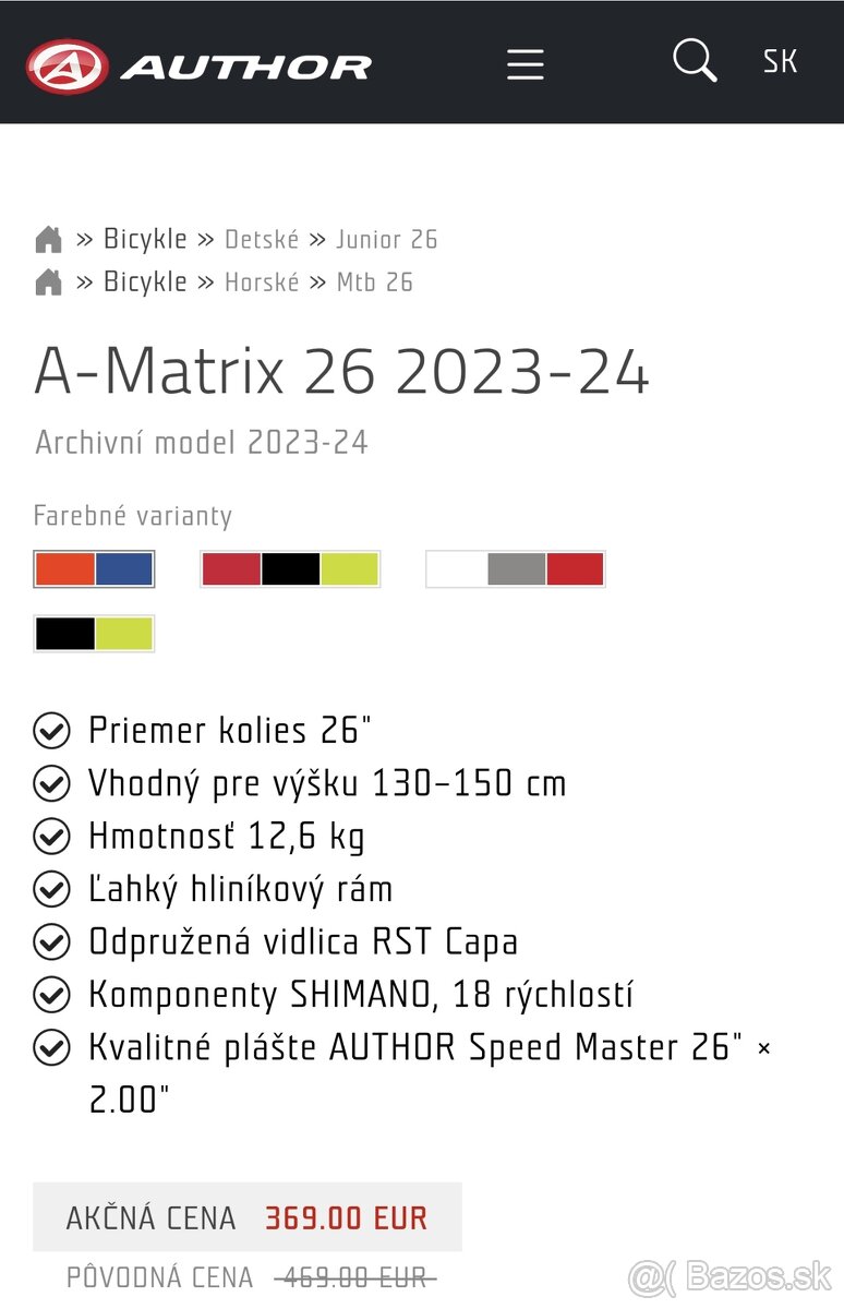 Author A-Matrix 26" kolesa - 5