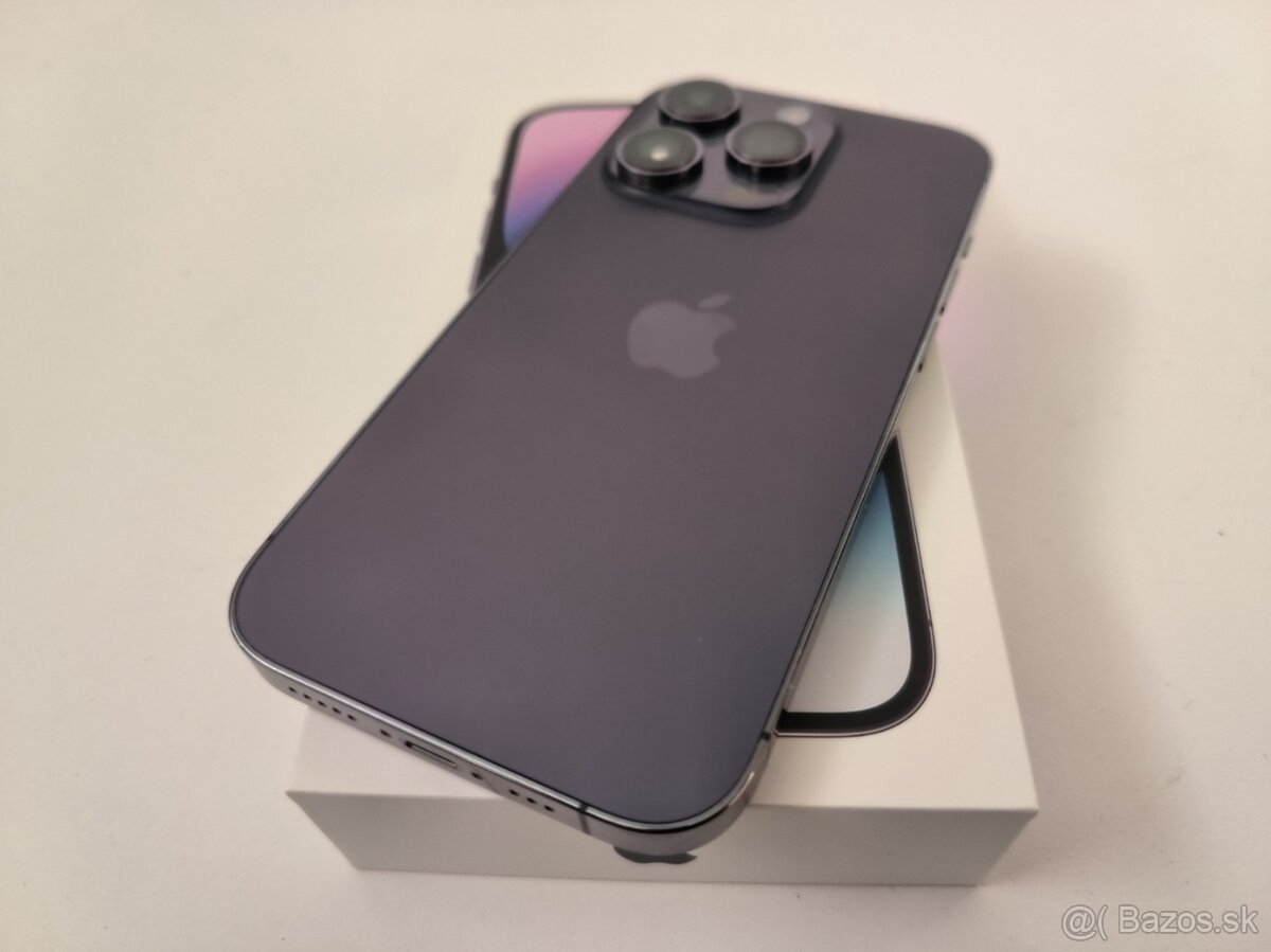 apple iphone 14 PRO 256gb Purple / Batéria 85% - 5