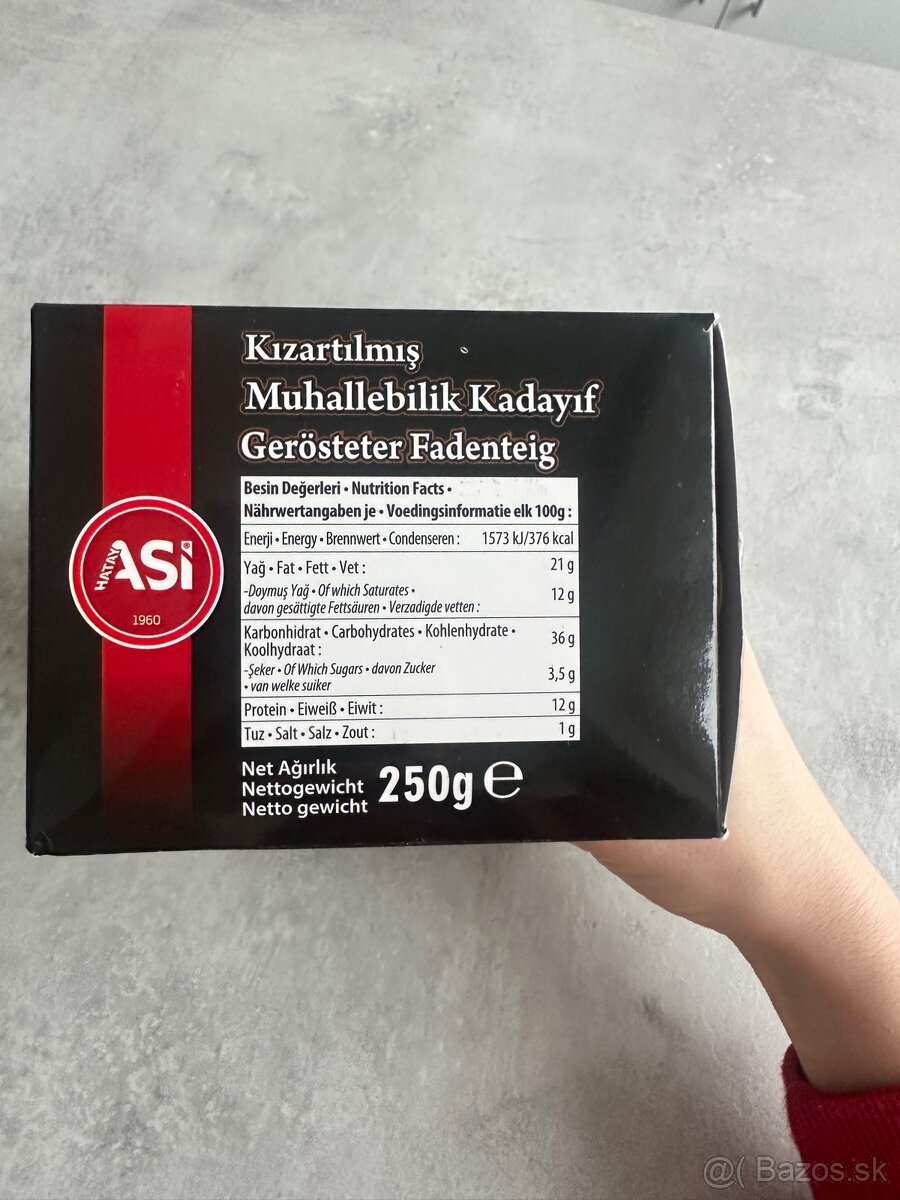 Pražený kadayif 250g,nové balenie - 5
