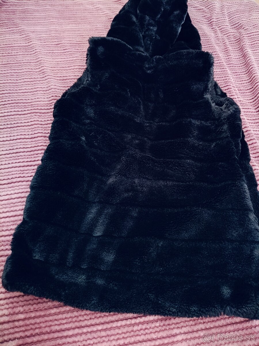 Kožušinkova vesta veľkosť 34 - 5