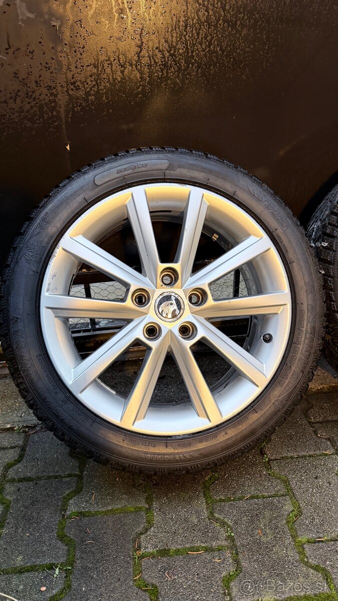 Alu disky Škoda 17" palcové Elegance - 5