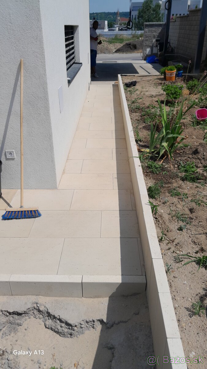 Pokládka zamkovej dlažby - 5