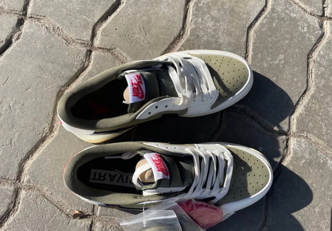 Jordan 1 Retro Travis Scott “Medium Olive” - 5