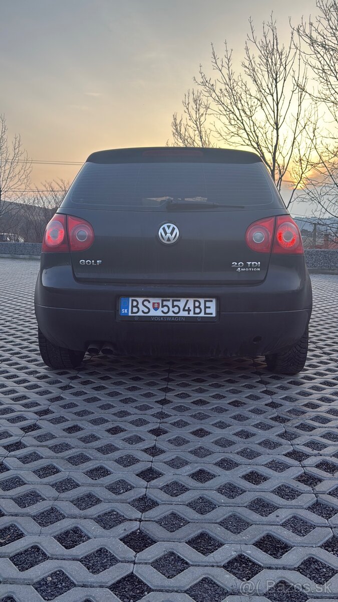 vw golf 5 2,0tdi rv 2006 103kw 4x4 - 5