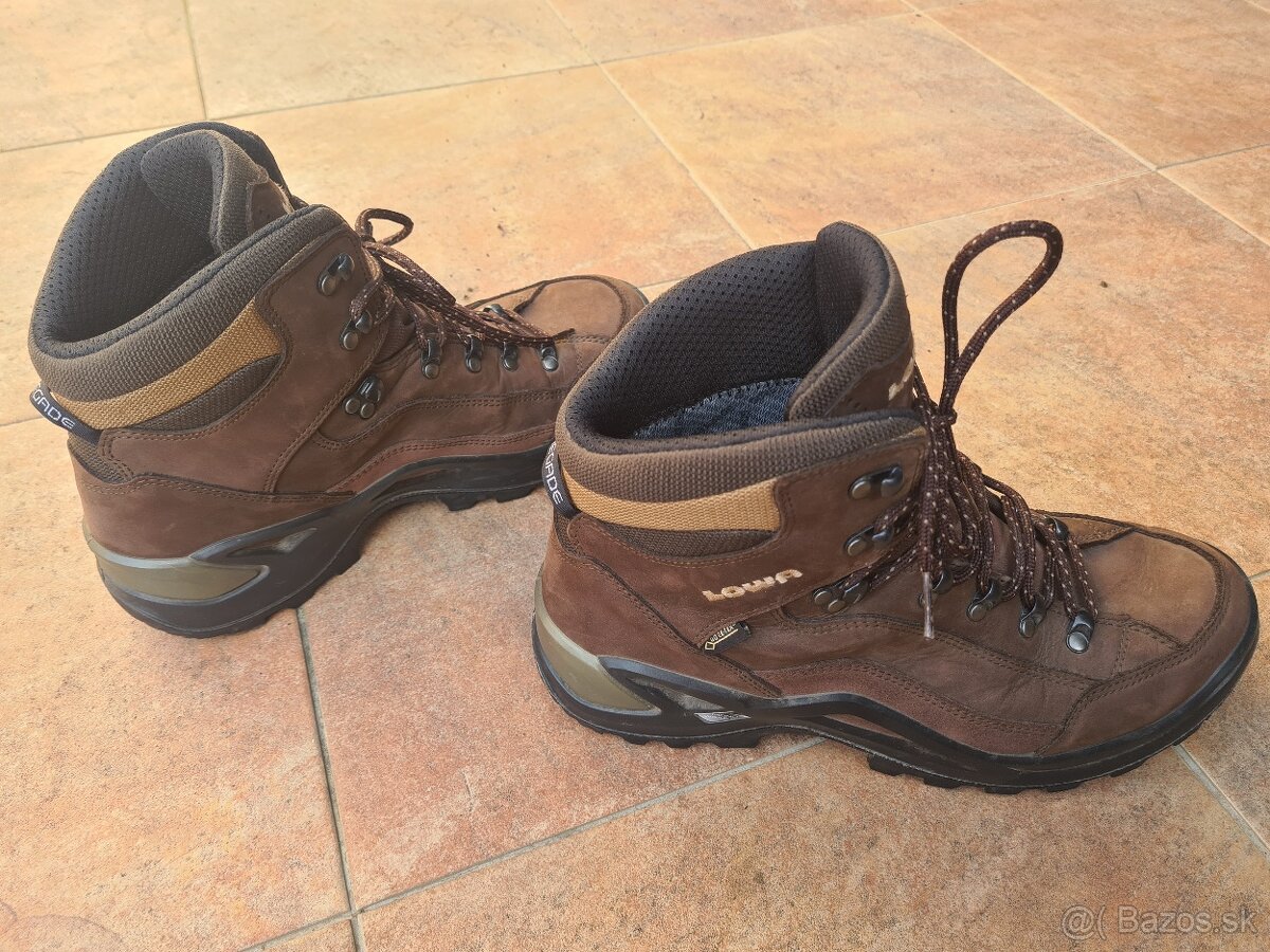 Predám: Turistická obuv Lowa Renegade gtx mid 43 - 5