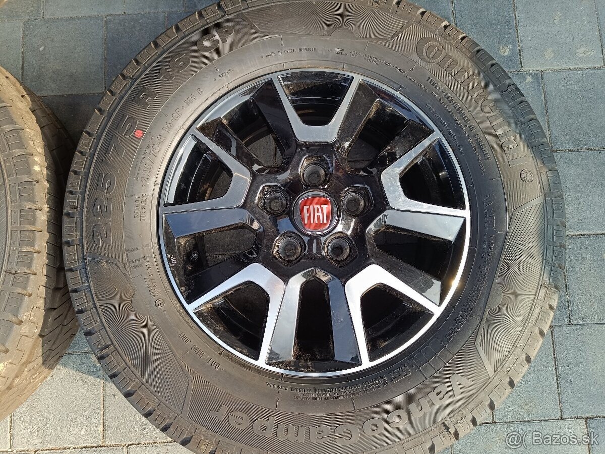 Letná sada 16" Fiat Ducato Camper, Karavan 225/75R16CP - 5