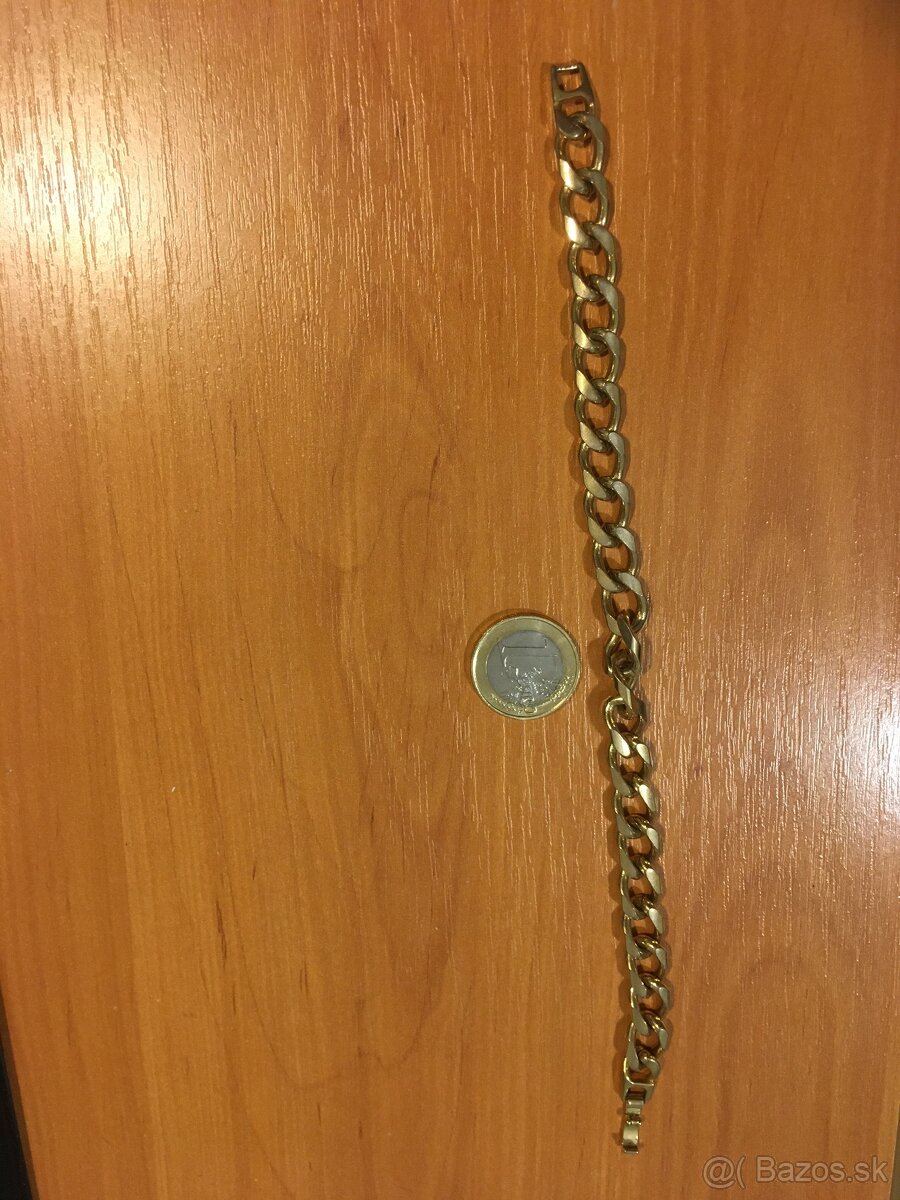 Pozlátená retiazka na ruku - 5